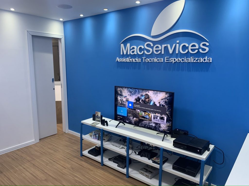 Recepção MacServices Barra