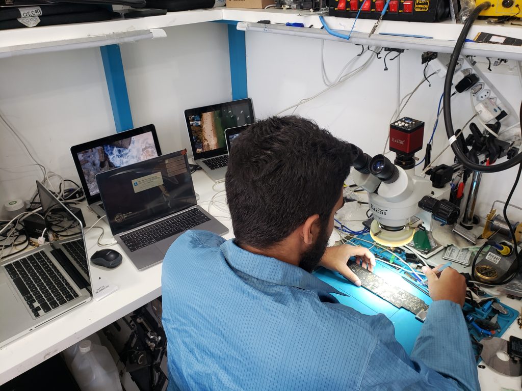 Reparo de Placa Lógica de MaC