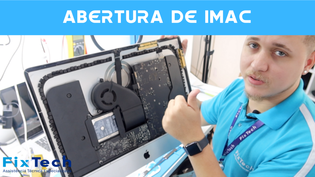 FixTech [Vídeo] Abertura do iMac Retina