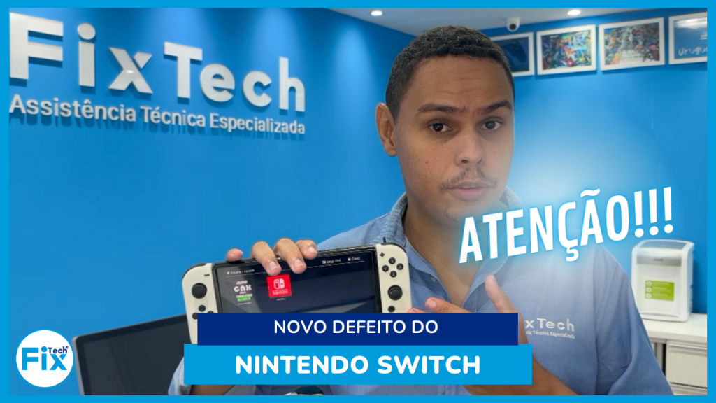 FixTech Desbloqueio de Nintendo Switch | Novo defeito do Switch