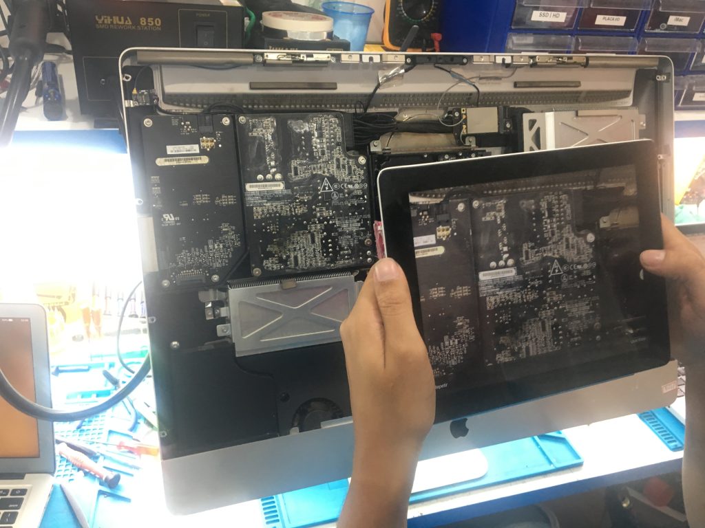 Reparo de placa de iMac no Rio de Janeiro na FixTech