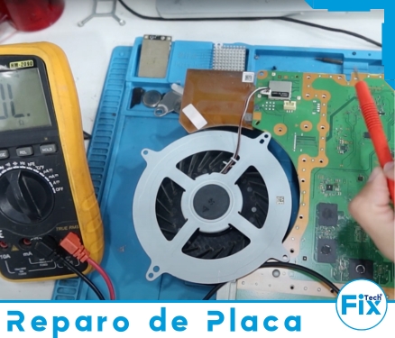 Reparo de placa de PlayStation 5 no Rio de Janeiro